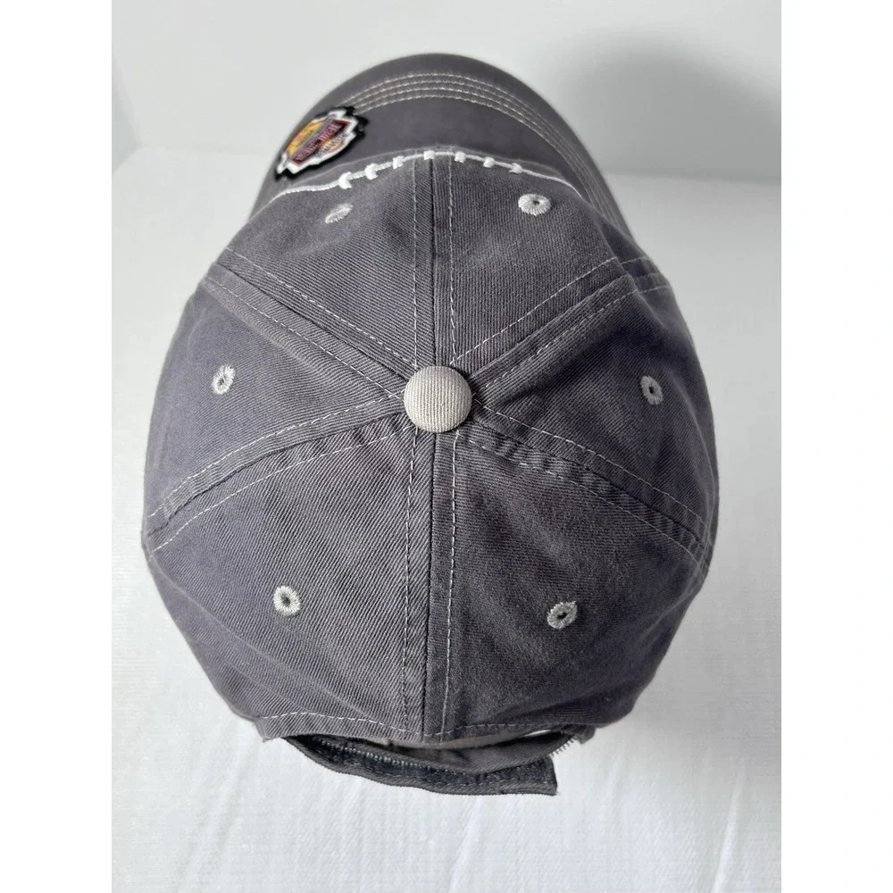 Auburn Tigers Football Hat Gray Adjustable BCS Championship Patch College